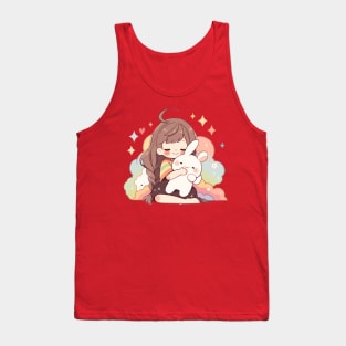 girl rabbit Tank Top